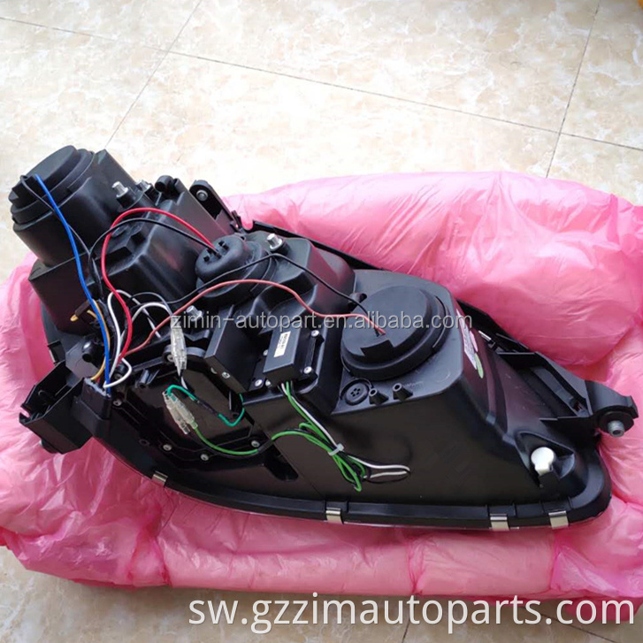 Uuzaji wa moto W220 S280 S320 S500 S600 Kichwa cha taa ya kichwa taa ya taa 1998 hadi 05 aina nyeusi